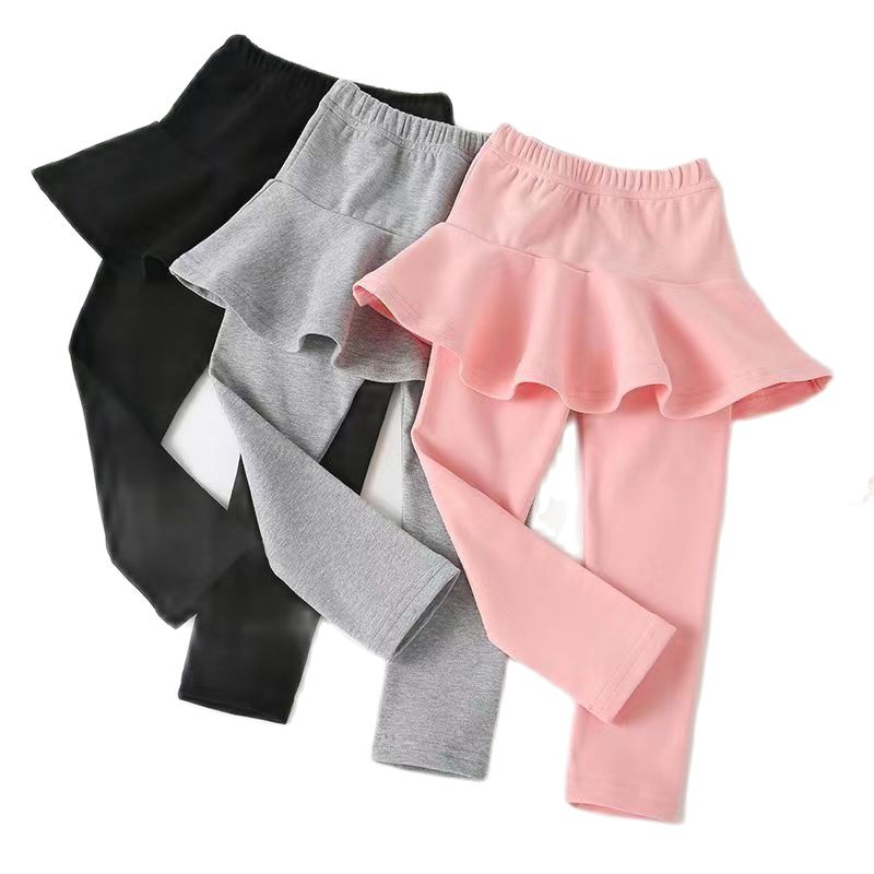 Winter Clothing For 1 Year Old Girl - กระโปรงเด็กเลกกิ้งฤดูใบไม้ผลิฤดูใบไม้ร่วงเลกกิ้งสำหรับสาวผ้าฝ้ายกางเกงเด็กกางเกงเด็กวัยรุ่นเลกกิ้งเสื้อผ้า 2-9 ปี