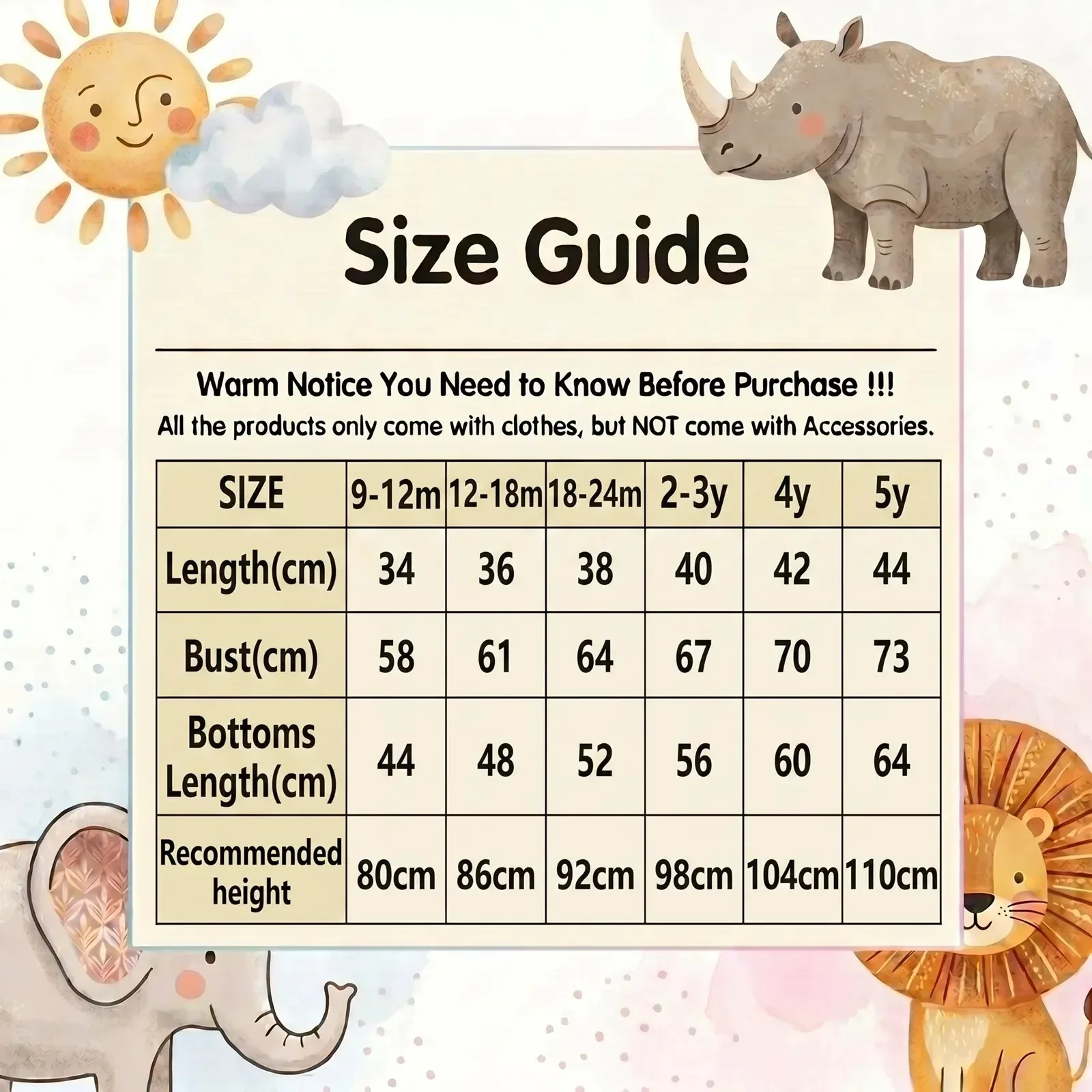 ชุดเสื้อผ้าเด็กแขนยาวสำหรับฤดู - Winter Clothing Activity บทวิจารณ์และราคา