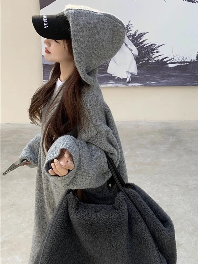 เสื้อสเวตเตอร์ขนแกะมีฮู้ดสไตล์ - Winter Clothing H&M บทวิจารณ์และราคา