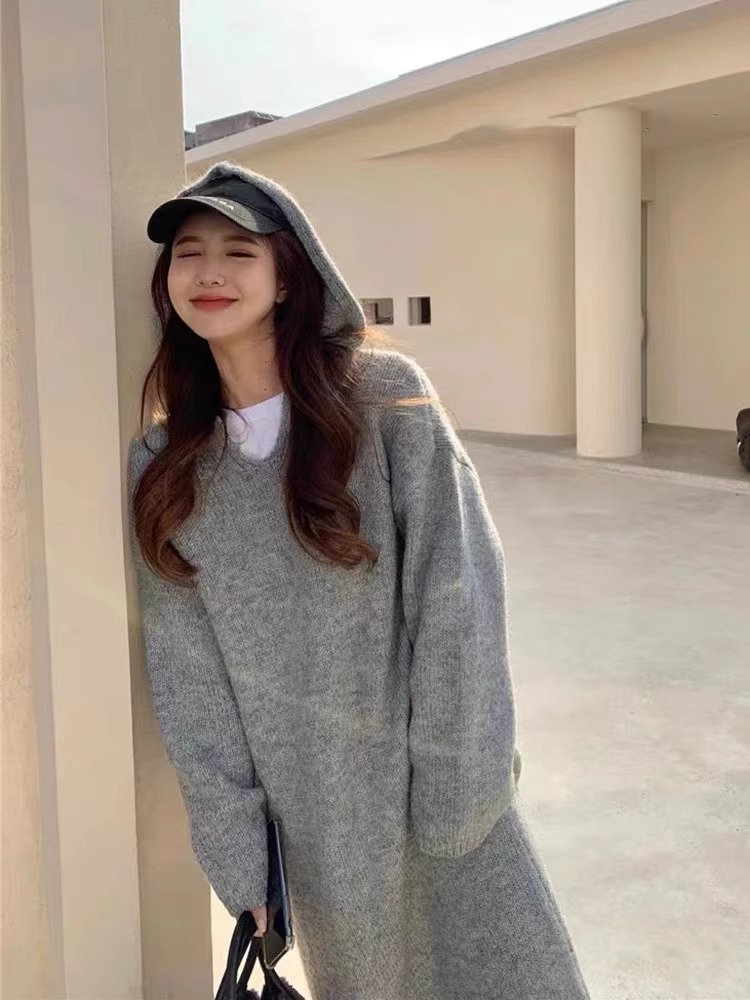 เสื้อสเวตเตอร์ขนแกะมีฮู้ดสไตล์ - Winter Clothing H&M บทวิจารณ์และราคา