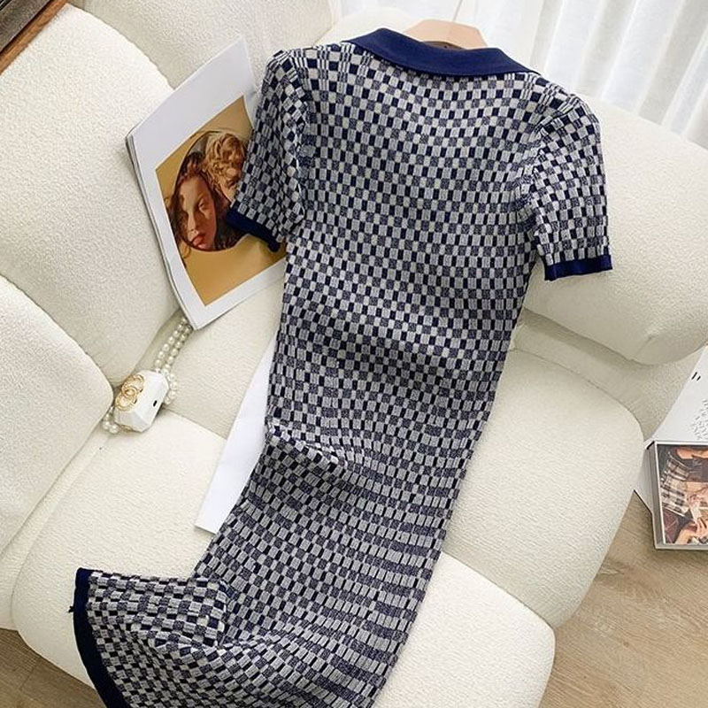 แฟชั่นElegantลายสก๊อตแขนสั้นถั - Winter Clothing H&M บทวิจารณ์และราคา