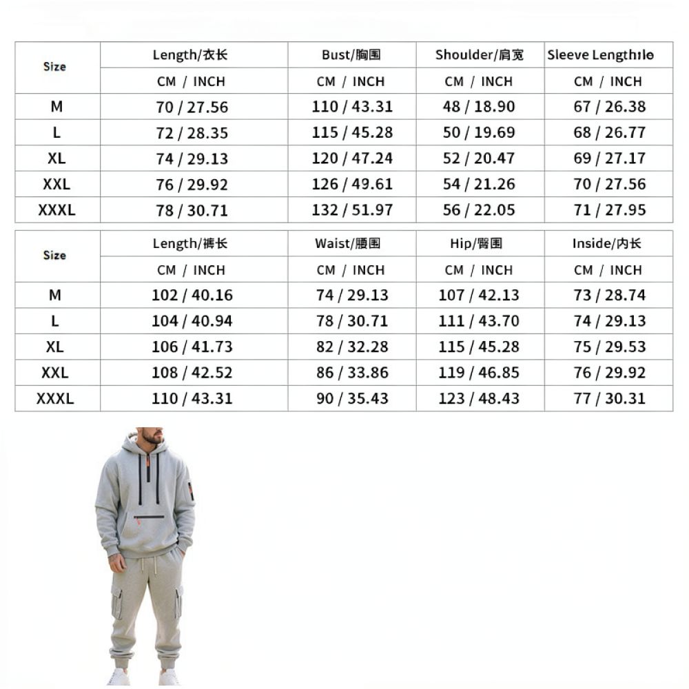 ชุดวอร์มกีฬาสำหรับผู้ชายฤดูหนา - Winter Clothing Activity บทวิจารณ์และราคา