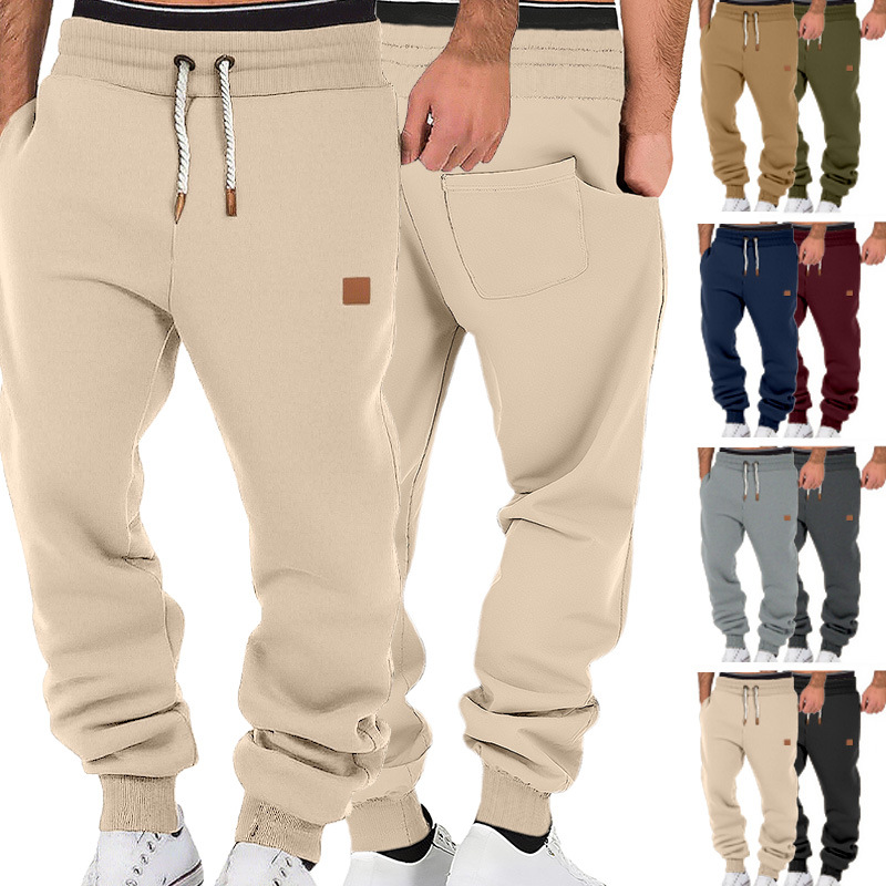 กางเกงวอร์มลำลองแฟชั่นสีพื้นสำ - Winter Clothing Amazon บทวิจารณ์และราคา