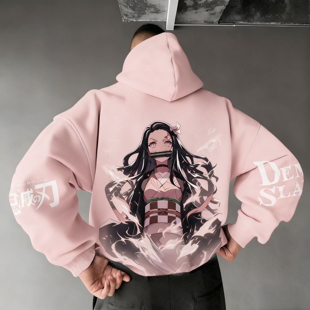 เสื้อฮู้ดผู้ชายลายดาบพิฆาตอสูร - Winter Clothing Japan บทวิจารณ์และราคา