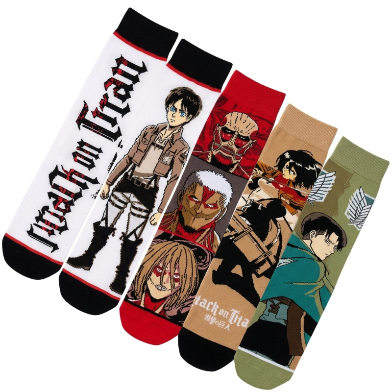 ถุงเท้า Attack on Titan เอเรน  - Winter Clothing Japan บทวิจารณ์และราคา