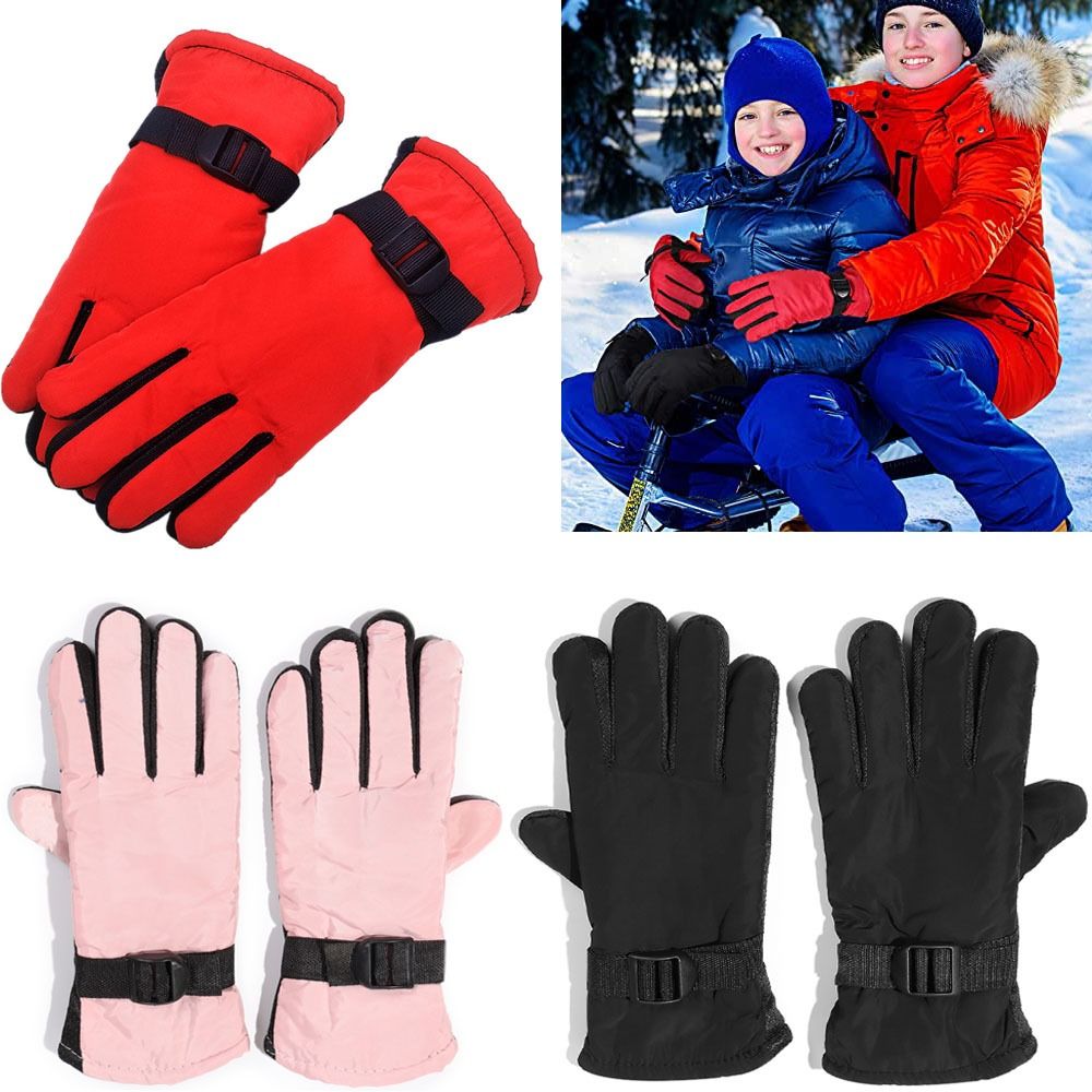 เด็กใหม่ผู้ใหญ่ฤดูหนาวหิมะถุงม - Waterproof Mitten Ski บทวิจารณ์และราคา