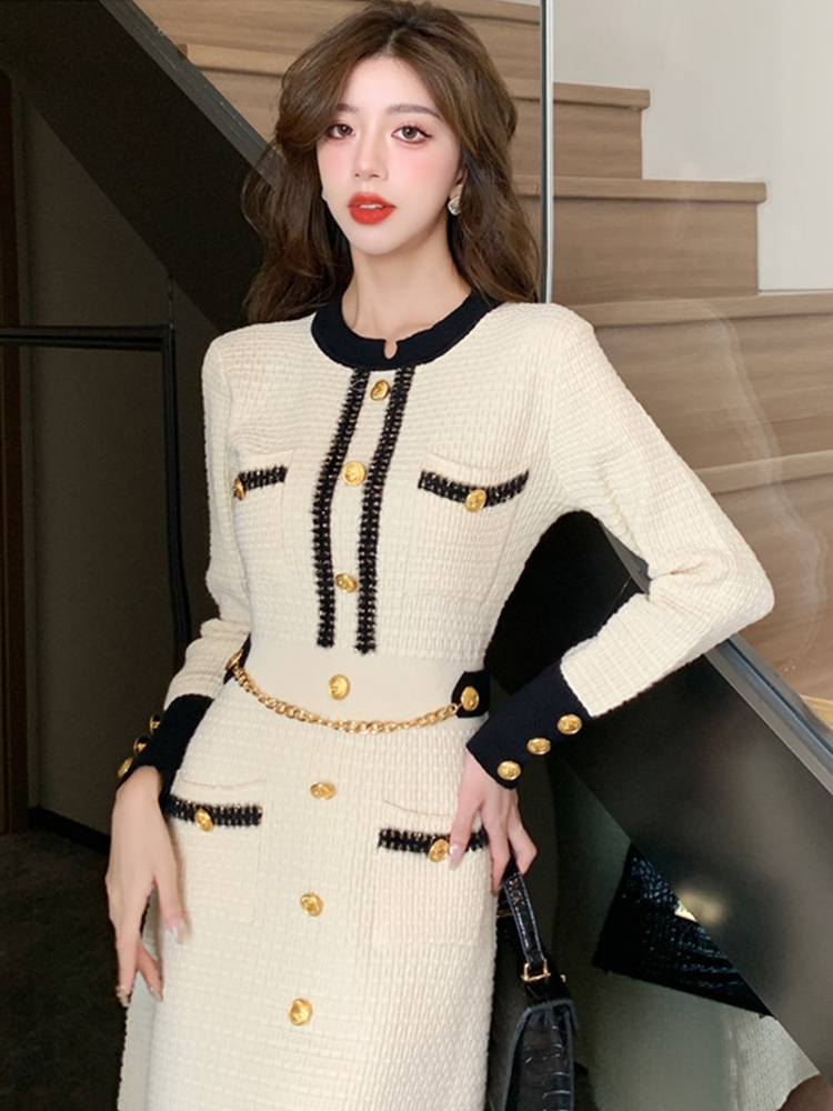 ชุดเดรสสั้นถักแบบทางการสำหรับฤ - Winter Clothing H&M บทวิจารณ์และราคา