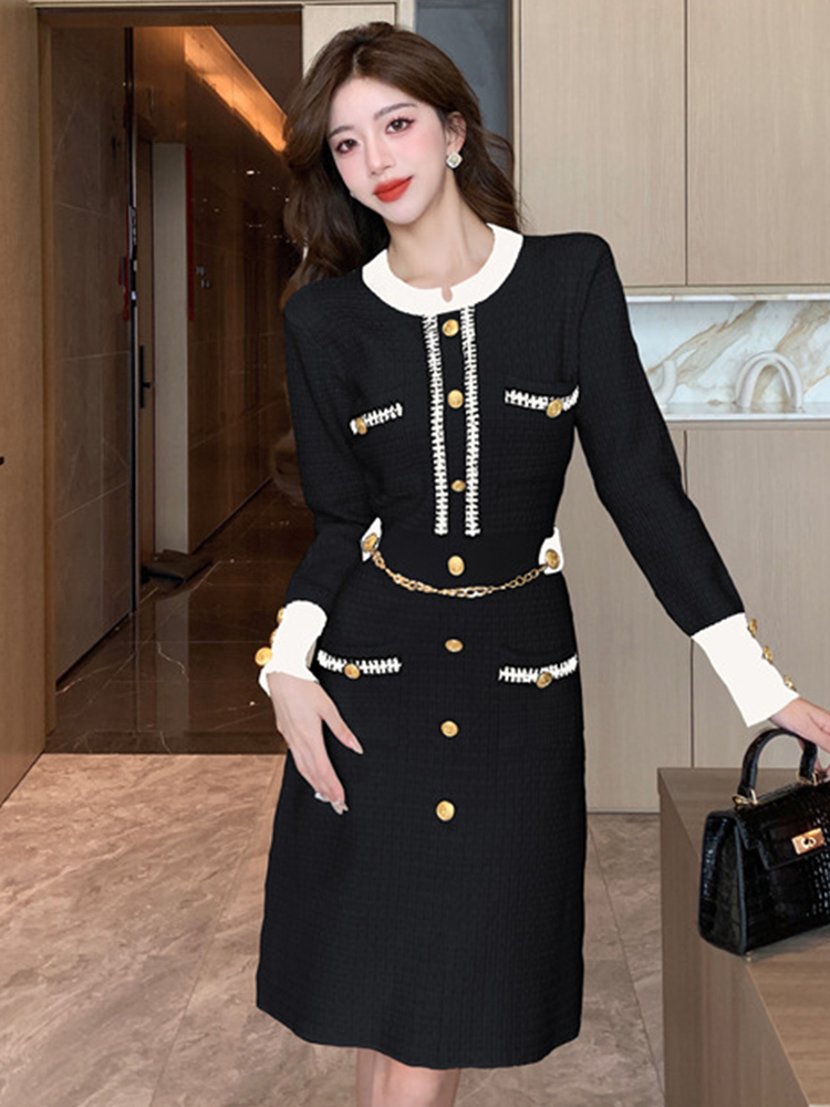 ชุดเดรสสั้นถักแบบทางการสำหรับฤ - Winter Clothing H&M บทวิจารณ์และราคา