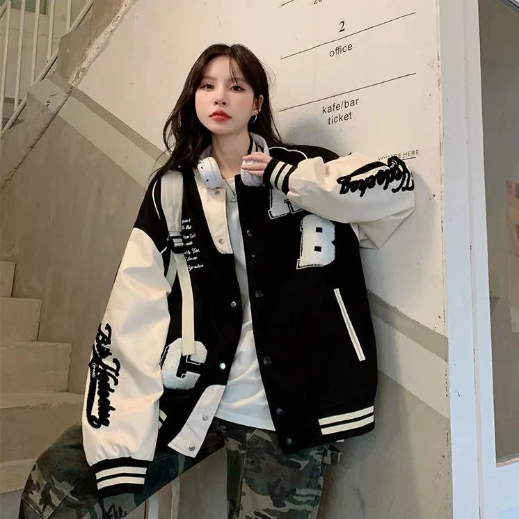Y2k Lamb Wool Bomber Jacketหญิ - Winter Clothing H&M บทวิจารณ์และราคา