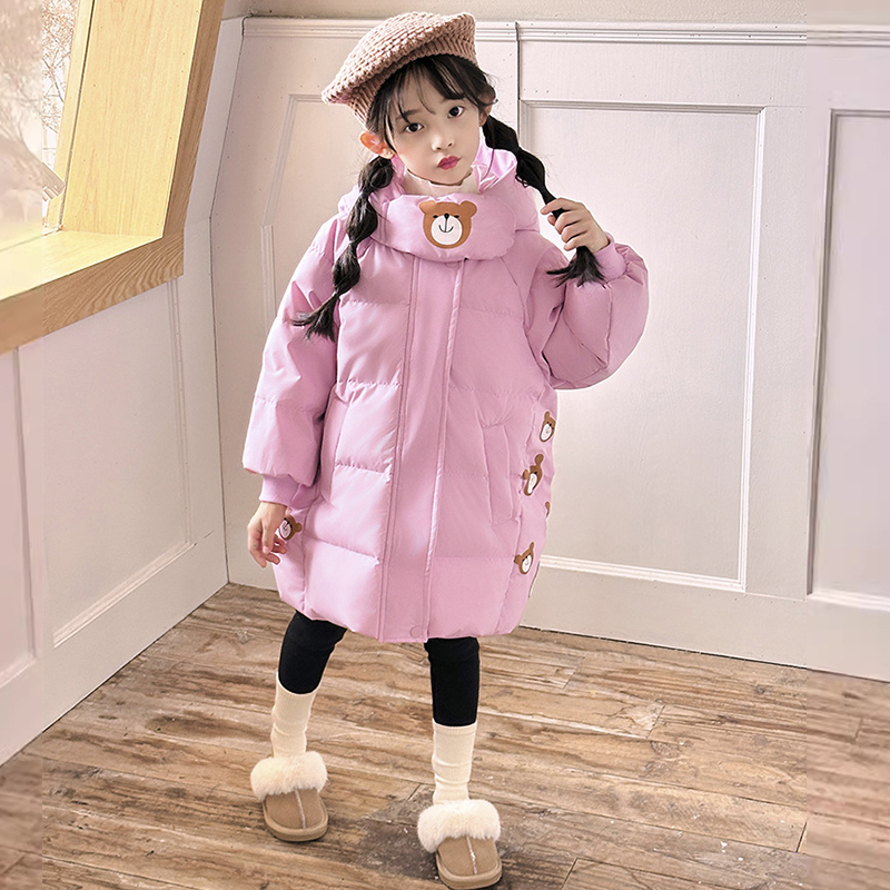 เสื้อแจ็คเก็ตเด็กผู้หญิงแบบยาว - Winter Clothing For 1 Year Old Girl บทวิจารณ์และราคา
