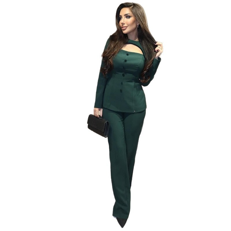 ชุดกางเกงขายาวสีเขียวทรงตรงสไต - Winter Clothing Amazon บทวิจารณ์และราคา