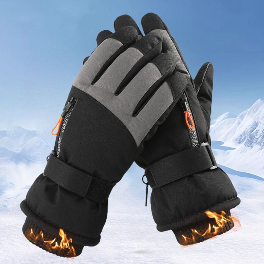 ถุงมือกันลมกันหนาวสำหรับฤดูหนา - Waterproof Mitten Ski บทวิจารณ์และราคา